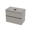 Syrtari Laminam 800 Double Drawer Wall Vanity