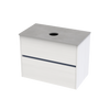 Syrtari Laminam 800 Double Drawer Wall Vanity