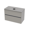 Syrtari Laminam 900 Double Drawer Wall Vanity