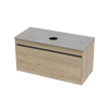 Syrtari Laminam 1000 1 Drawer Wall Vanity
