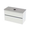 Syrtari Laminam 1000 Double Drawer Wall Vanity