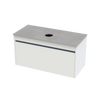 Syrtari Laminam 1000 1 Drawer Wall Vanity