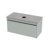 Syrtari Laminam 1000 1 Drawer Wall Vanity