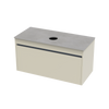 Syrtari Laminam 1000 1 Drawer Wall Vanity