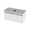 Syrtari Laminam 1000 1 Drawer Wall Vanity