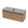 Syrtari Laminam 1200 1 Drawer Wall Vanity