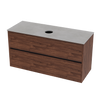 Syrtari Laminam 1200 Double Drawer Wall Vanity