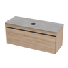 Syrtari Laminam 1200 1 Drawer Wall Vanity