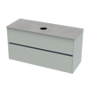 Syrtari Laminam 1200 Double Drawer Wall Vanity