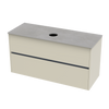 Syrtari Laminam 1200 Double Drawer Wall Vanity