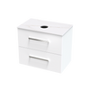 Verto Laminam 750 Double Drawer Wall Vanity