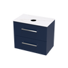 Verto Laminam 750 Double Drawer Wall Vanity