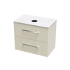 Verto Laminam 750 Double Drawer Wall Vanity