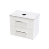Verto Laminam 750 Double Drawer Wall Vanity