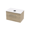 Verto Laminam 750 1 Drawer Wall Vanity
