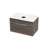 Verto Laminam 750 1 Drawer Wall Vanity