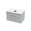 Verto Laminam 750 1 Drawer Wall Vanity