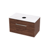 Verto Laminam 800 1 Drawer Wall Vanity