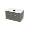 Verto Laminam 800 1 Drawer Wall Vanity