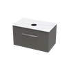 Verto Laminam 800 1 Drawer Wall Vanity