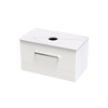 Verto Laminam 800 1 Drawer Wall Vanity