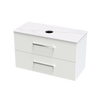 Verto Laminam 1000 Double Drawer Wall Vanity