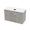 Verto Laminam 1000 Double Drawer Wall Vanity