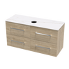 Verto Laminam 1200 4 Drawer Wall Vanity