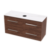 Verto Laminam 1200 4 Drawer Wall Vanity