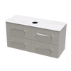 Verto Laminam 1200 4 Drawer Wall Vanity