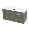 Verto Laminam 1200 4 Drawer Wall Vanity
