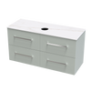 Verto Laminam 1200 4 Drawer Wall Vanity