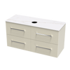 Verto Laminam 1200 4 Drawer Wall Vanity