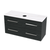 Verto Laminam 1200 4 Drawer Wall Vanity
