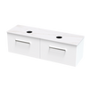 Verto Laminam 1500 Double Basin 2 Drawer Wall Vanity