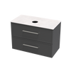 Array Berlin Laminam 900 Double Drawer Wall Vanity