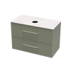 Array Berlin Laminam 900 Double Drawer Wall Vanity