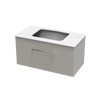 Verto Laminam 900 1 Drawer Wall Vanity