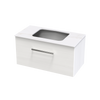Verto Laminam 900 1 Drawer Wall Vanity