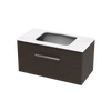 Verto Laminam 900 1 Drawer Wall Vanity