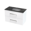 Verto Laminam 900 Double Drawer Wall Vanity