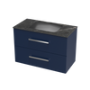 Verto Laminam 900 Double Drawer Wall Vanity