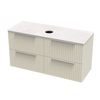 Array Riada Laminam 1200 4 Drawer Wall Vanity