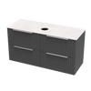 Array Riada Laminam 1200 4 Drawer Wall Vanity