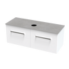 Verto Laminam 1200 2 Drawer Wall Vanity