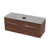 Verto Laminam 1200 2 Drawer Wall Vanity